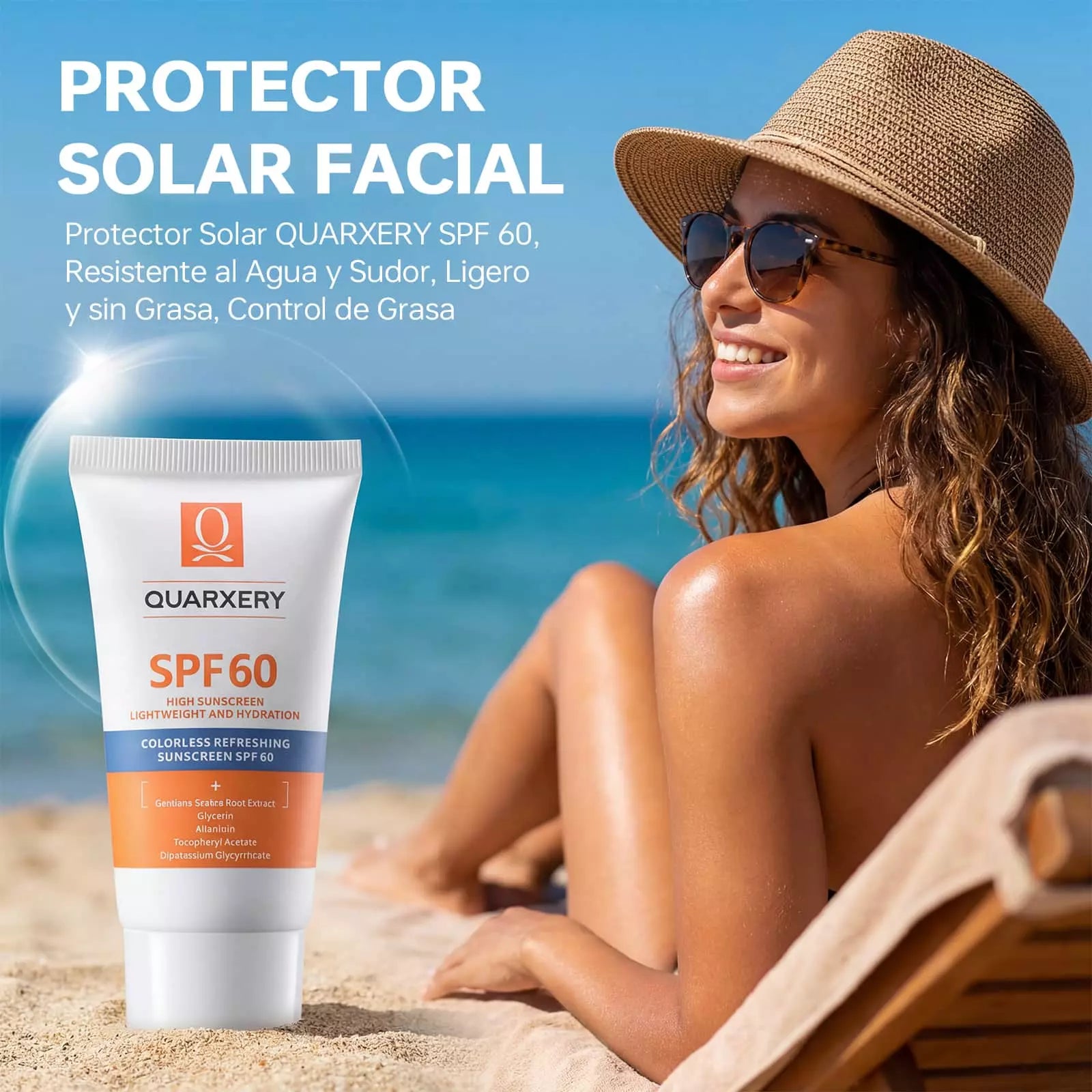 Protector Solar Facial  FPS60+